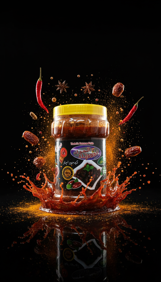 Dates Pickle (Khajoor Achar)